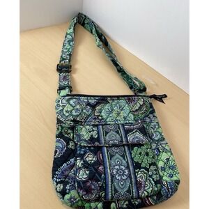 Vera‎ Bradley Blue Rhapsody Tote Hobo Long Strap Shoulder Crossbody Bag